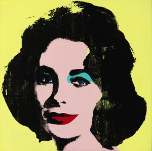 Andy Warhol&#039;s &#039;Liz #1 (Early Colored Liz).&#039; 