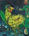 Marc Chagall's 'Le Coq Sur Fond Noir.'