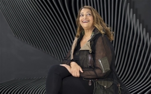 Architect Zaha Hadid.