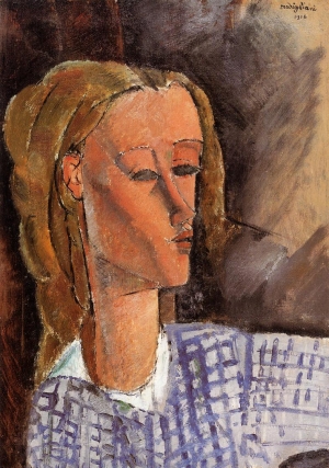 Amedeo Modigliani&#039;s &#039;Portrait of Beatrice Hastings,&#039; 1916.