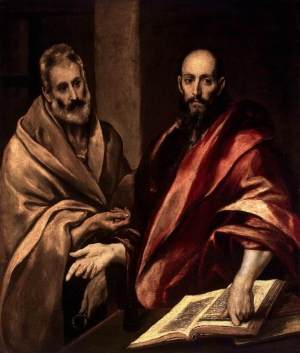 El Greco&#039;s &#039;The Apostles Peter and Paul.&#039;