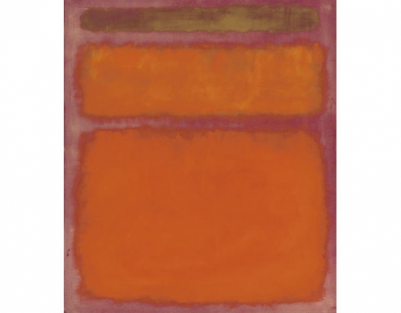 Mark Rothko&#039;s &#039;Orange, Red, Yellow,&#039; 1961.