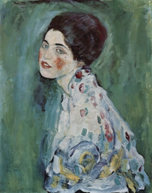 Gustav Klimt&#039;s &#039;Portrait of a Woman.&#039;