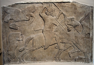 An Assyrian relief from the British Museum.