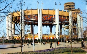New York State Pavilion, World&#039;s Fair, 1964.