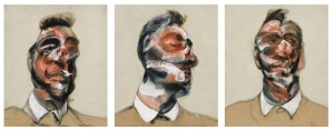 Francis Bacon&#039;s &#039;Three Studies for Portrait of George Dyer (On Light Ground),&#039; 1964.