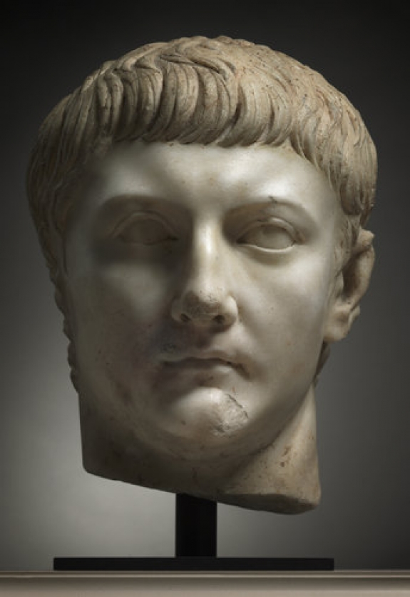 The museum&#039;s marble portrait of Drusus Minor