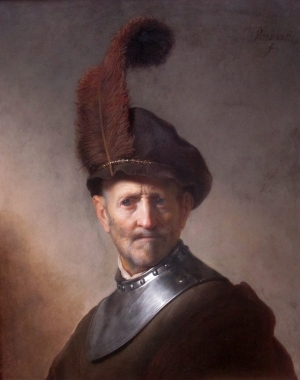 Rembrandt&#039;s &#039;An Old Man in Military Costume.&#039;