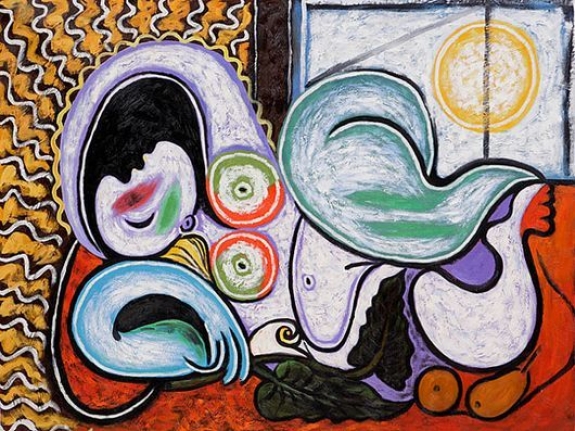 A photo of &quot;Nu Couche&quot; by Pablo Picasso. A drawing by the same name was listed among the allegedly stolen artworks.