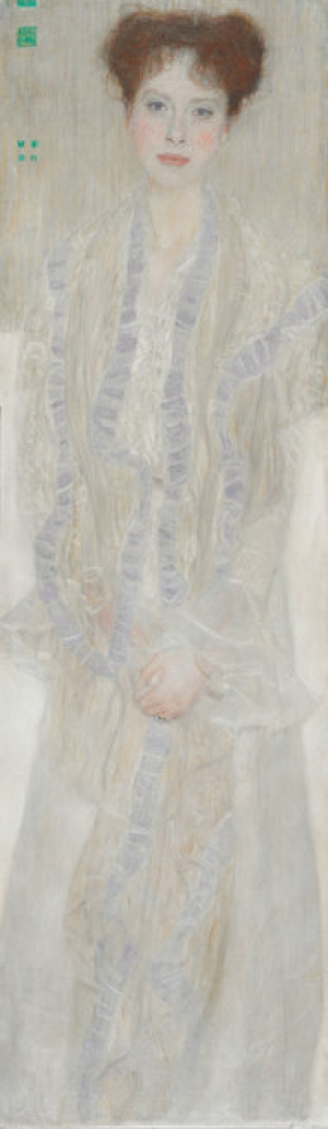 Klimt&#039;s “Portrait of Gertrud Loew,” painted in 1902.Credit