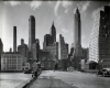 Berenice Abbott's 'Manhattan Skyline I South Street and Jones Lane Manhattan.'