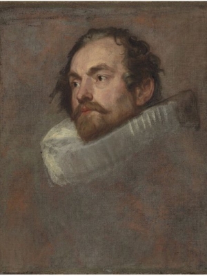 The Van Dyck portrait is thought to be a sketch for The Magistrates of Brussels.