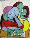 "Femmes Lisant (Deux Personnages)" (1934) by Pablo Picasso. The work will lead Sotheby's May Impressionist and Modern art sale in New York and is estimated to bring $25 million to $35 million.