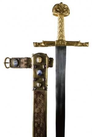 &quot;Joyeuse,&quot; the coronation sword of French kings, is on view at the Musee de Cluny in Paris through Sept 26. 