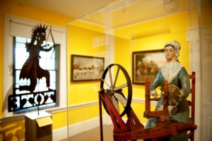 A glimpse of the Shelburne Museum&#039;s Folk Art collection.