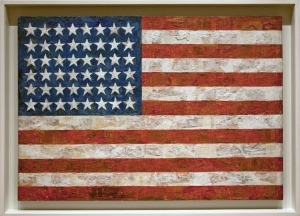 Jasper Johns&#039; &#039;Flag.&#039;