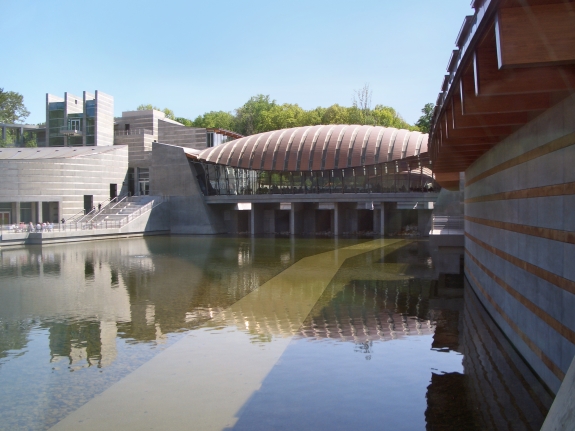 The Crystal Bridges Museum of American Art.