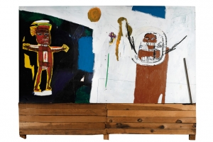 Jean-Michel Basquiat&#039;s &#039;Water-Worshipper,&#039; 1984.