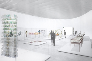 The Corning Museum&#039;s future permanent collections gallery.