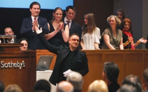 Sotheby’s 2008 auction for Bono’s Red charity raised $42.6m (the auction house took a 10% commission)