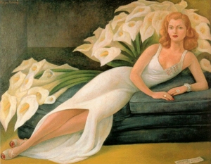 Diego Rivera&#039;s portrait of Natasha Gelman (1942) 