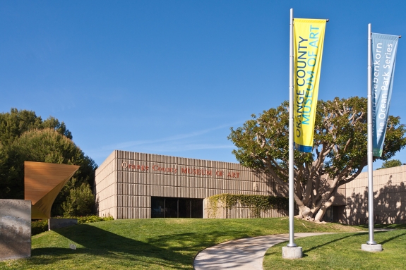 The Orange County Museum of Art.