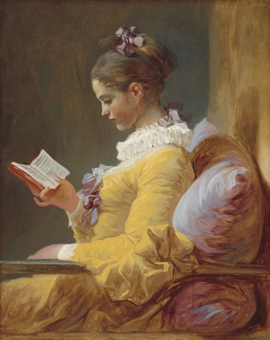 Jean-Honoré Fragonard&#039;s &#039;Young Girl Reading.&#039;