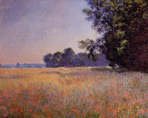Claude Monet&#039;s &#039;Oat and Poppy Field, Giverny.&#039;