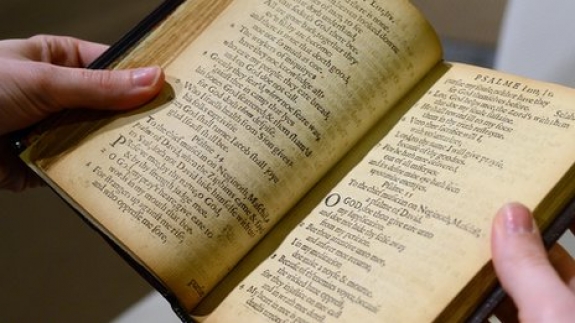 The Bay Psalm Book will head to auction at Sotheby&#039;s on November 26, 2013.