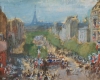 Charles Hofbauer "Parisian Scene." 