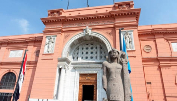 Restoration work begins at Egyptian Museum