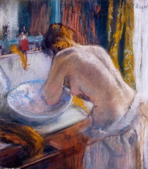 The Tub, 1886, Edgar Degas