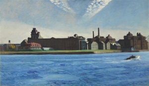 Edward Hopper&#039;s &#039;Blackwell&#039;s Island,&#039; 1928.