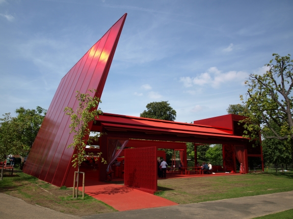 Serpentine Galleries&#039; 2010 summer pavilion by Jean Nouvel.