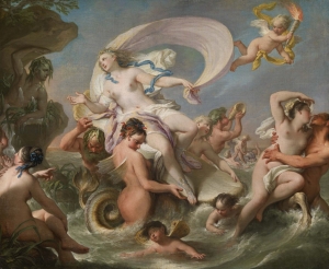 Andrea Casali&#039;s &#039;Triumph of Galatea,&#039; circa 1740–65.