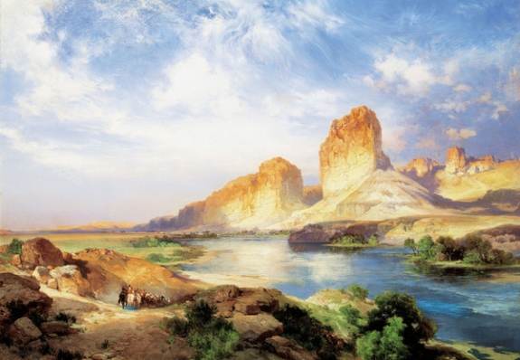 Thomas Moran&#039;s &#039;Green River, Wyoming.&#039;