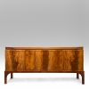 An Important Cuban Mahogany Cabinet, Kaj Gottlob for AJ Iversen, 1929. Cuban Mahogany, Marble, W. 77.5, 36.25, D. 23.25 inches. 