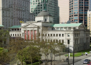 The Vancouver Art Gallery&#039;s current building.