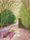 David Hockney's 'The Arrival of Spring in Woldgate, East Yorkshire in 2011.'