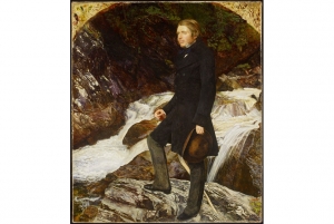 John Everett Millais&#039; &#039;John Ruskin,&#039; 1853-54.