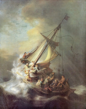 Rembrandt&#039;s &#039;Storm on the Sea of Galilee.&#039;