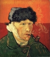 Vincent van Gogh 'Self-Portrait with Bandaged Ear.'