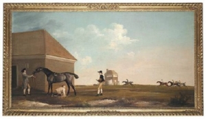 George Stubbs (1724-1806), “Gimcrack on Newmarket Heath, with a Trainer, a Stable-Lad, and a Jockey&quot; sold for $36 million