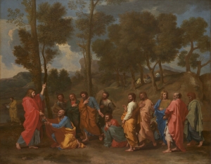 Nicolas Poussin&#039;s “Sacrament of Ordination (Christ Presenting the Keys to Saint Peter)” has moved to a new home, in Texas.