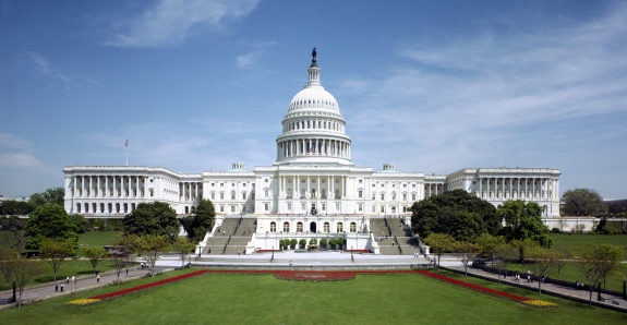 The United States Capitol.