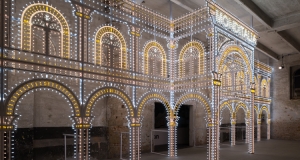 The Luminaire Light Installation by Swarovski + Rem Koolhass at the Venice Architecture Biennale 2014.